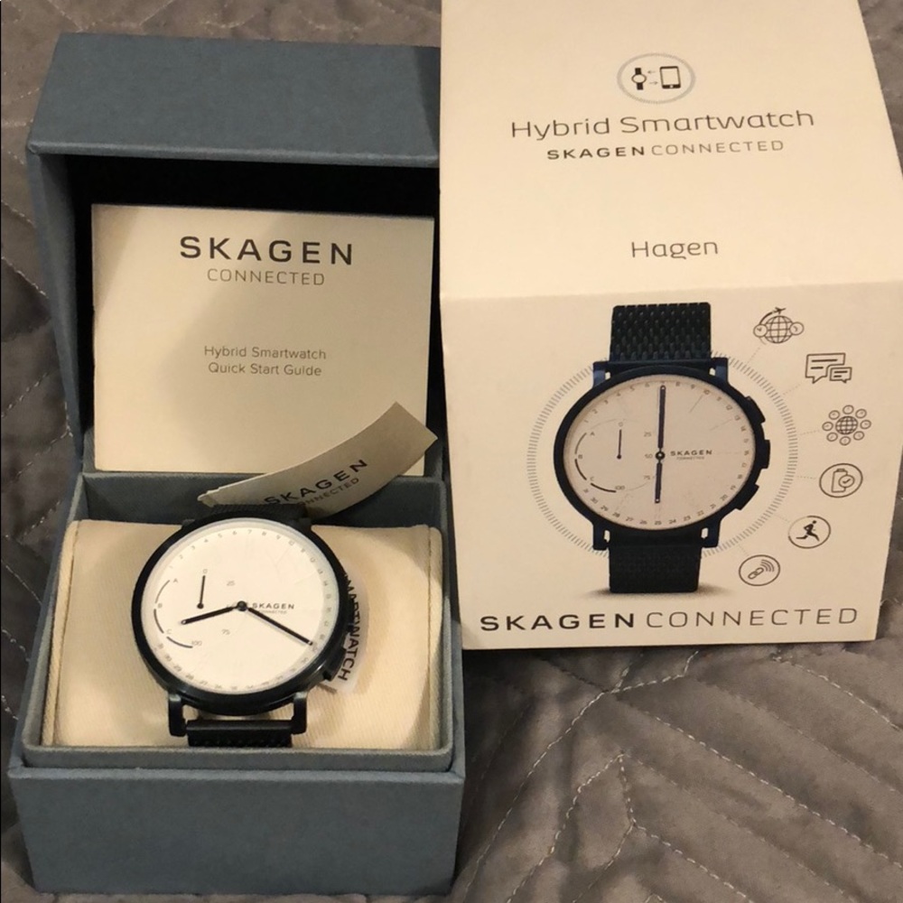 Skagen Connected Hybrid Smartwatch Dark Blue